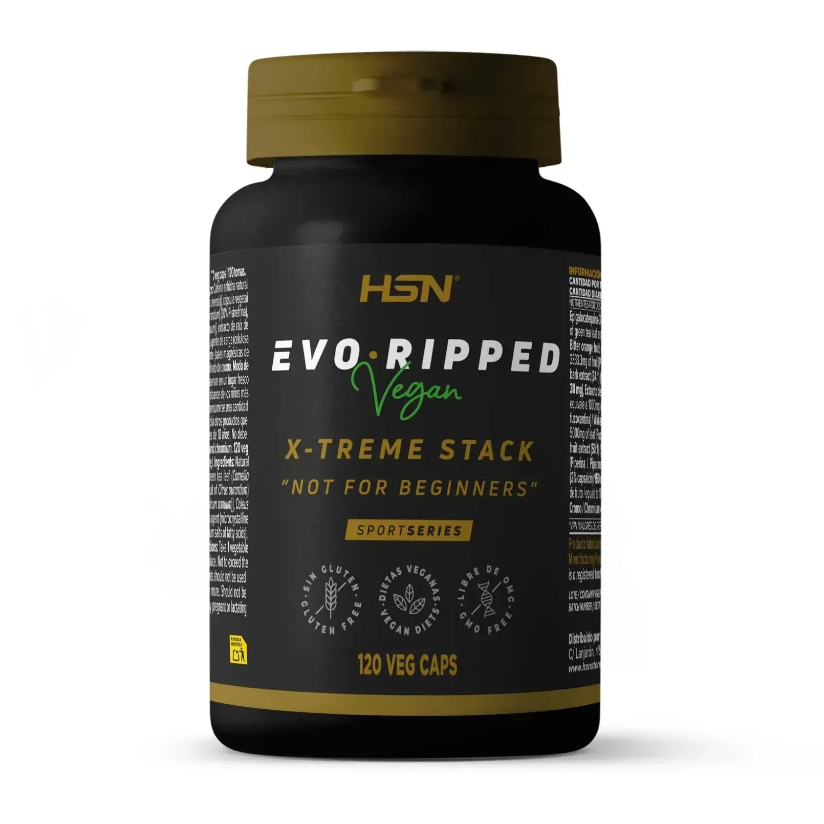 HSN EVORIPPED - 120 veg caps