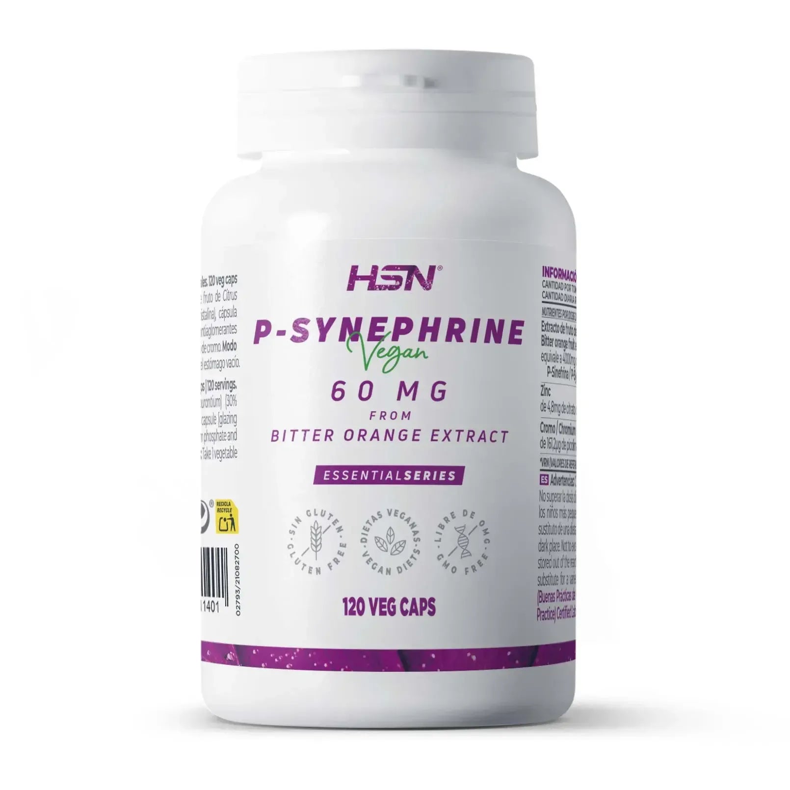 HSN P-SINEFRINA 60mg - 120 veg caps