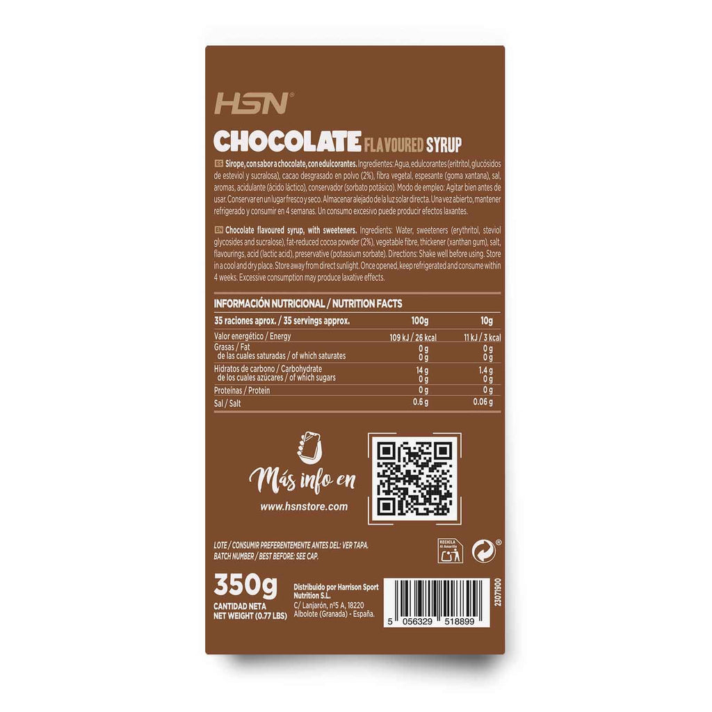 HSN SIROPE CHOCOLATE