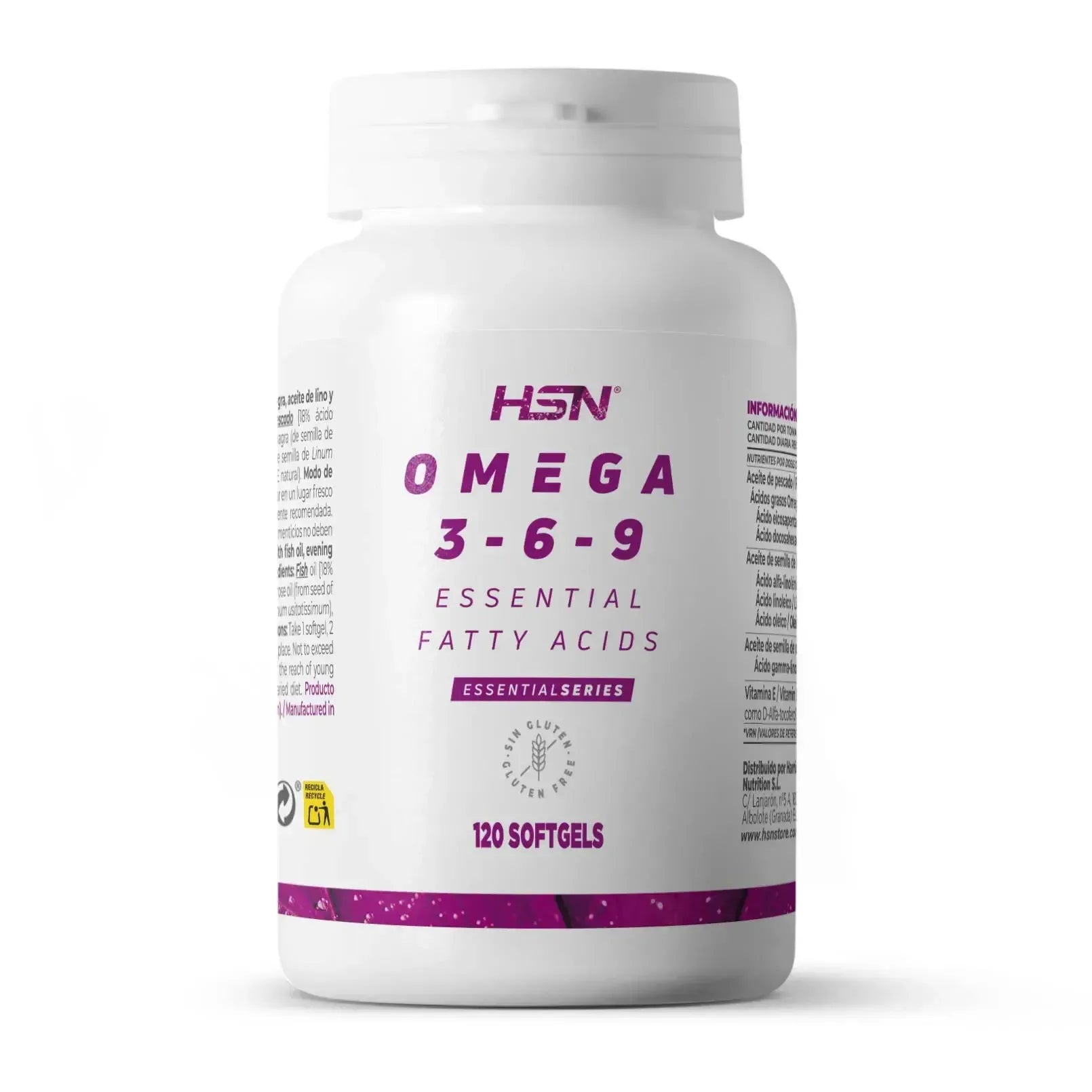 HSN OMEGA 3-6-9 1000mg - 120 perlas