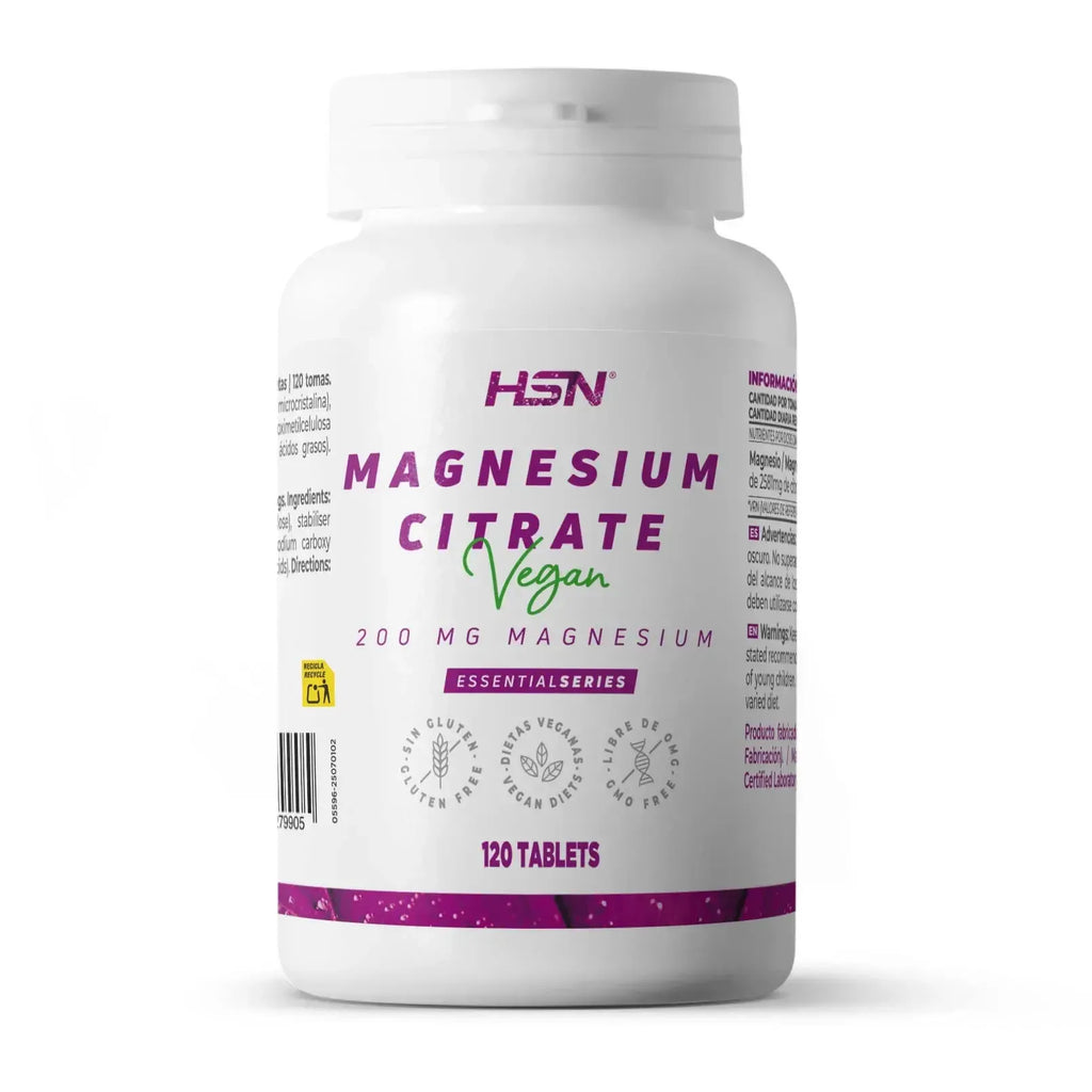 HSN CITRATO DE MAGNESIO (200mg MAGNESIO) - 120 tabs