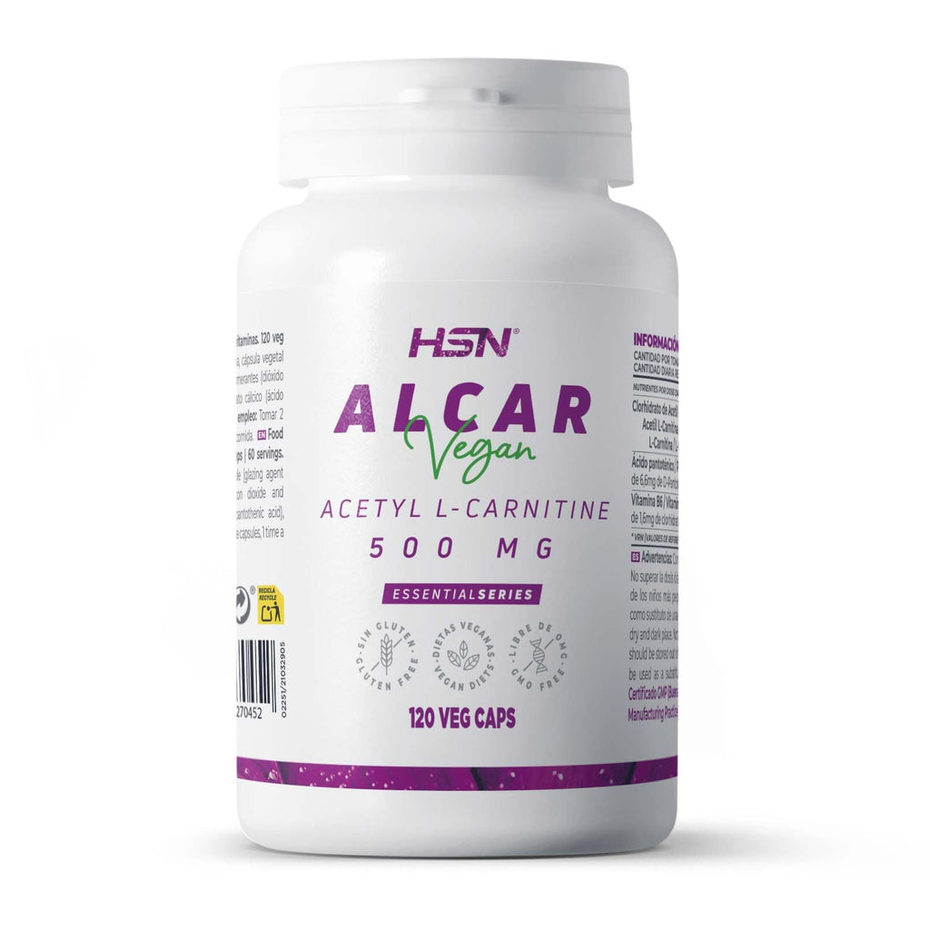 HSN ACETIL L-CARNITINA (ALCAR) 500 mg - 120 caps