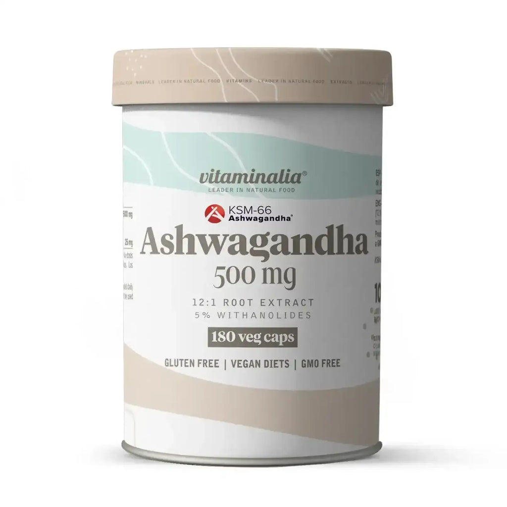 ASHWAGANDHA KSM-66® 500mg - 180 veg caps