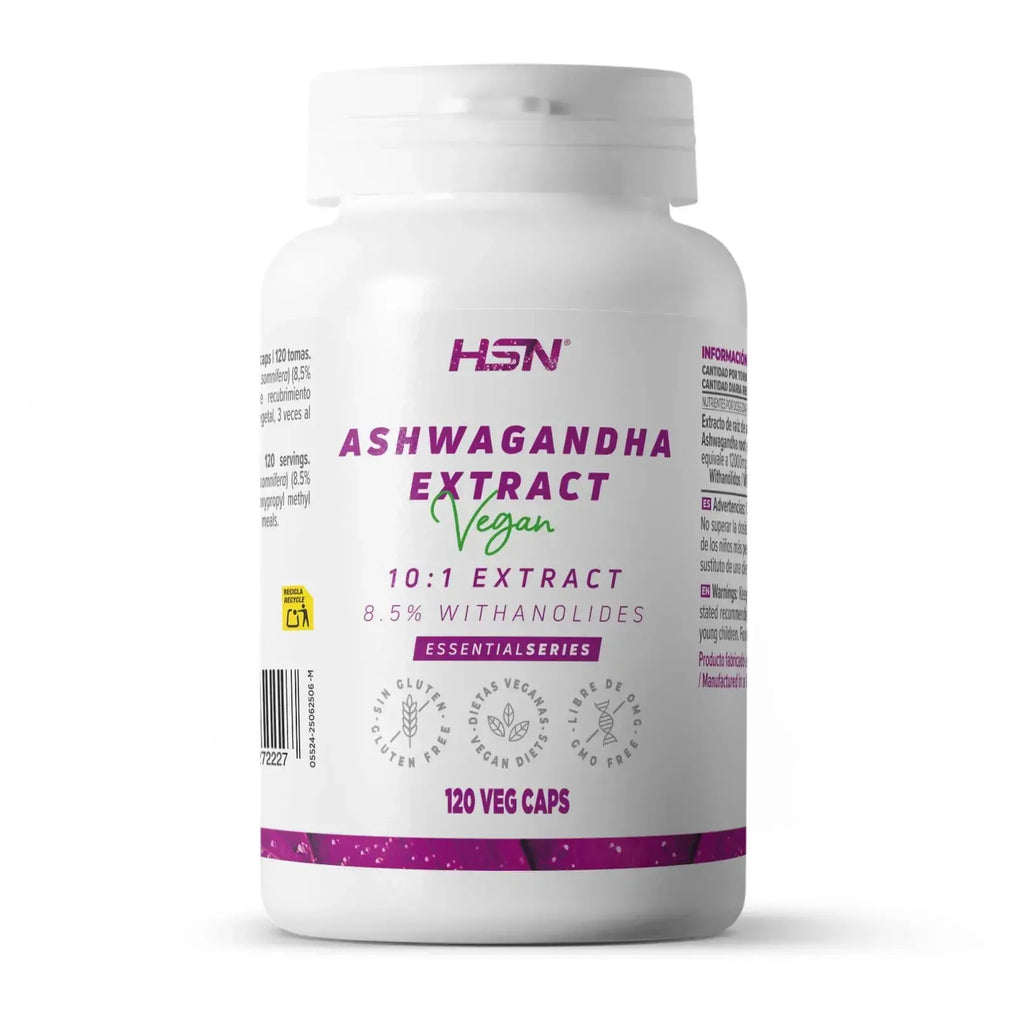 HSN EXTRACTO DE ASHWAGANDHA (10:1) 400 mg - 120 caps
