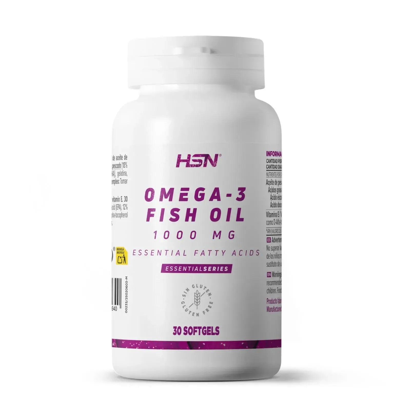HSN OMEGA-3 ACEITE PESCADO 1000mg