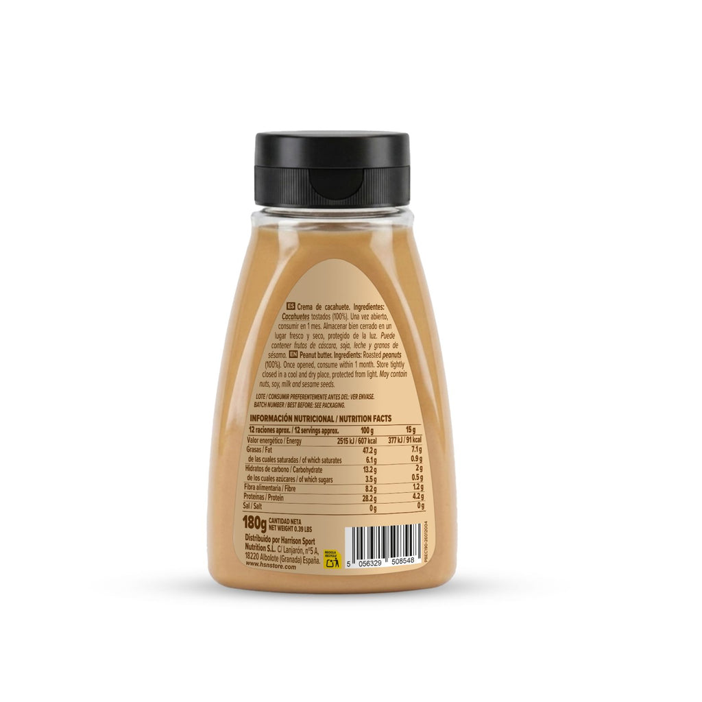 HSN CREMA EXTRA CREMOSA DE CACAHUETE 180g