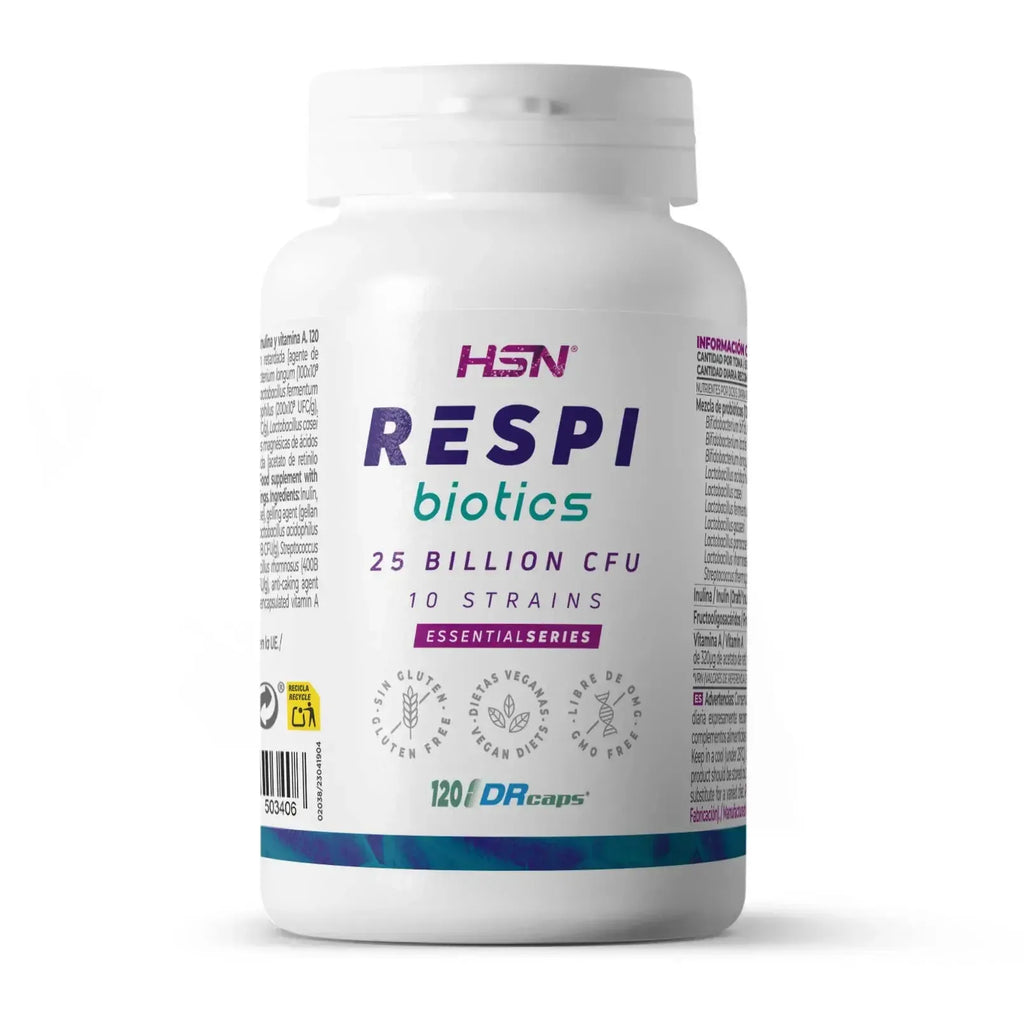 RESPI BIOTICS (PROBIÓTICOS) 25B UFC - 120 veg caps